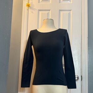 Garage Dark Teal Long Sleeve Women's Tee